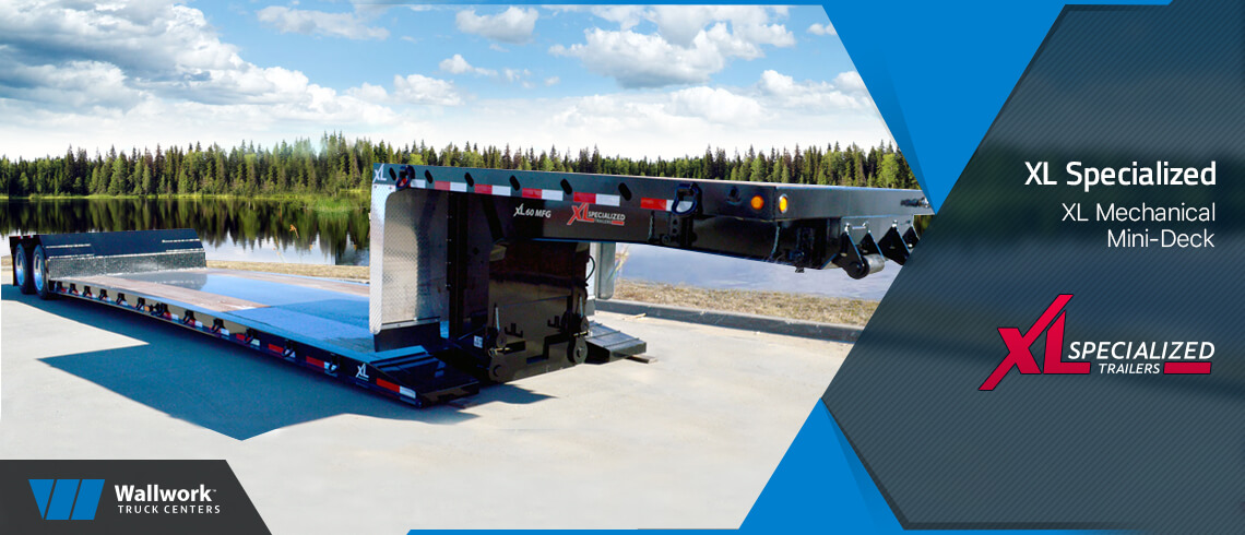 XL Mechanical Mini Deck Trailer | Wallwork Truck Center